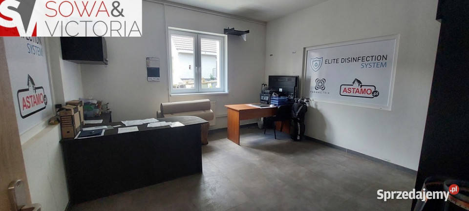 Hala magazynowa z powierzchnią biurową 300m2 Wałbrzych