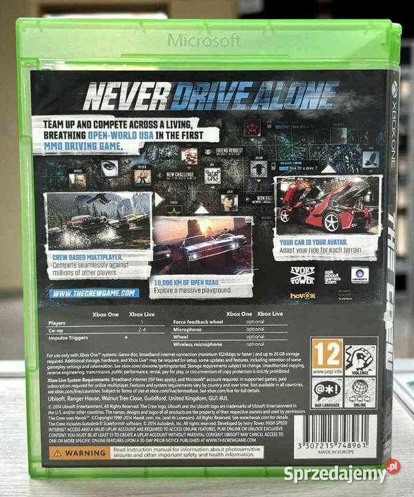 The Crew Xbox One Elbląg
