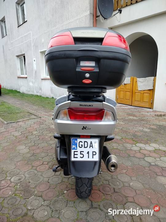 Suzuki Burgman 125 gaźnik stan garażowany
