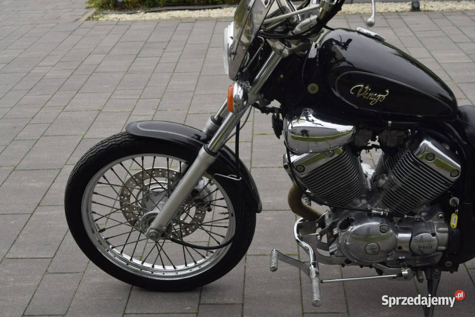 Yamaha XV customowy styl książka 2 ręka z DE A2 Śrem