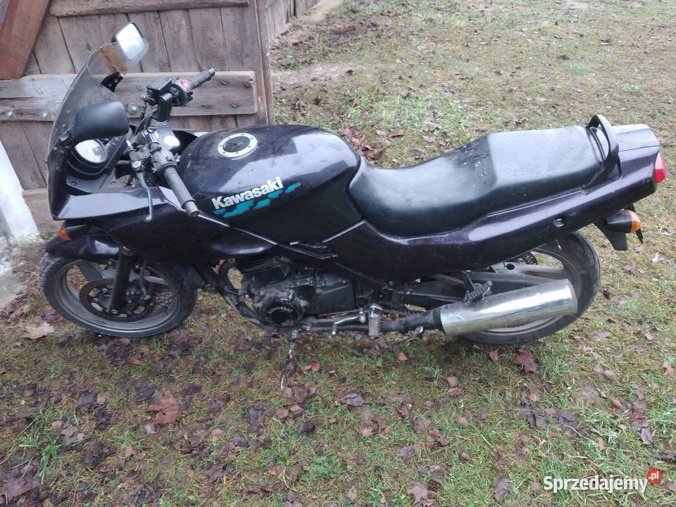 Kawaski gpz 500 uszkodzony Brusy