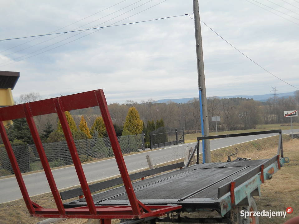 Przyczepa do transportu balli Przyczepy rolnicze Spytkowice