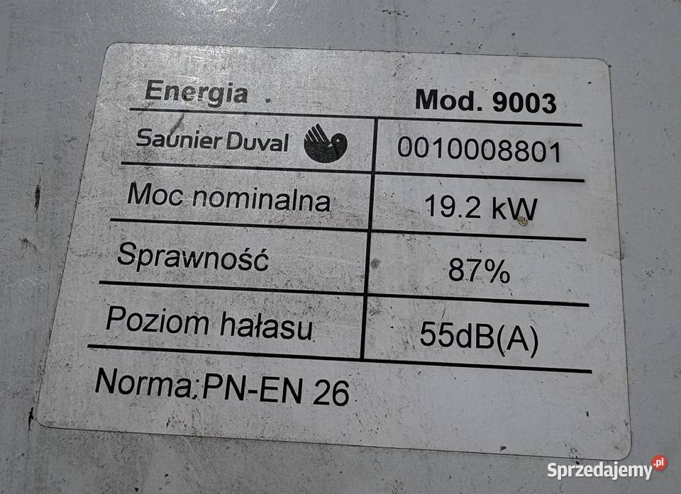 Wężownica używana Saunier Duval 9003 Opalia Bytom sprzedam
