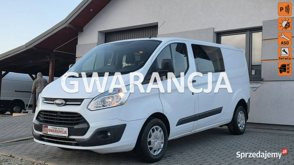 Ford Transit Custom 6osobowy long isofix Chełm Śląski