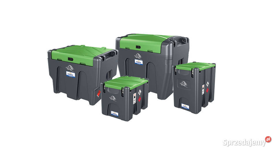 Mobilny zbiornik ON 300 l Pompa 12 V 50lmin Zielona Góra