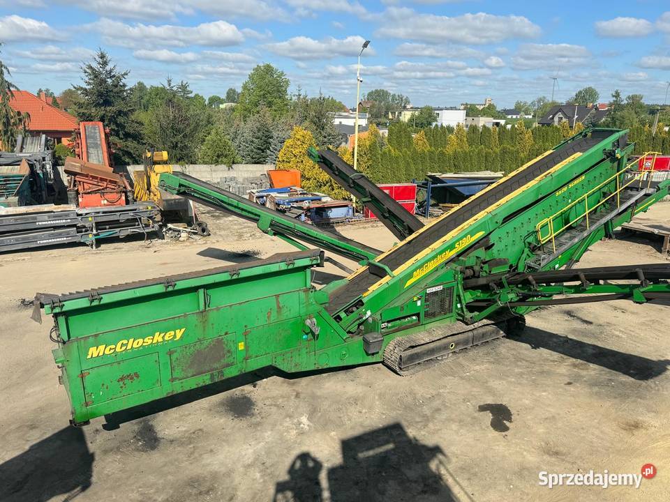 McCloskey S190 3D 2019 Mobilny przesiewacz Kołodziejewo