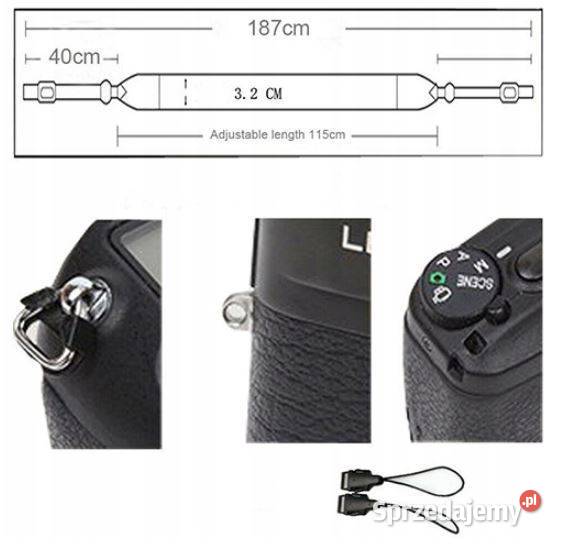 Pasek do aparatu na ramię szyję z szybkozłączką Warszawa