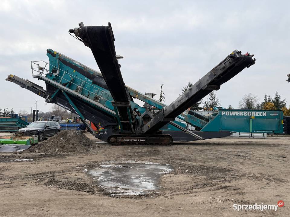 Mobilny przesiewacz Powerscreen Chieftain 2200 nie kujawsko-pomorskie Kołodziejewo sprzedam