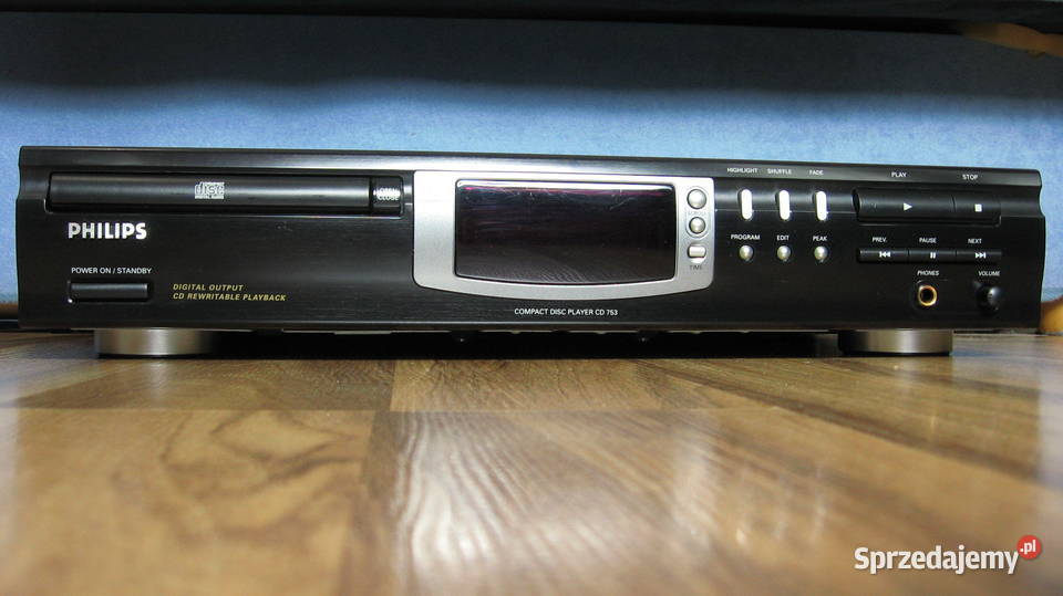 Philips CD 753 Odtwarzacz wyjście cyfroweCDRW Świebodzice