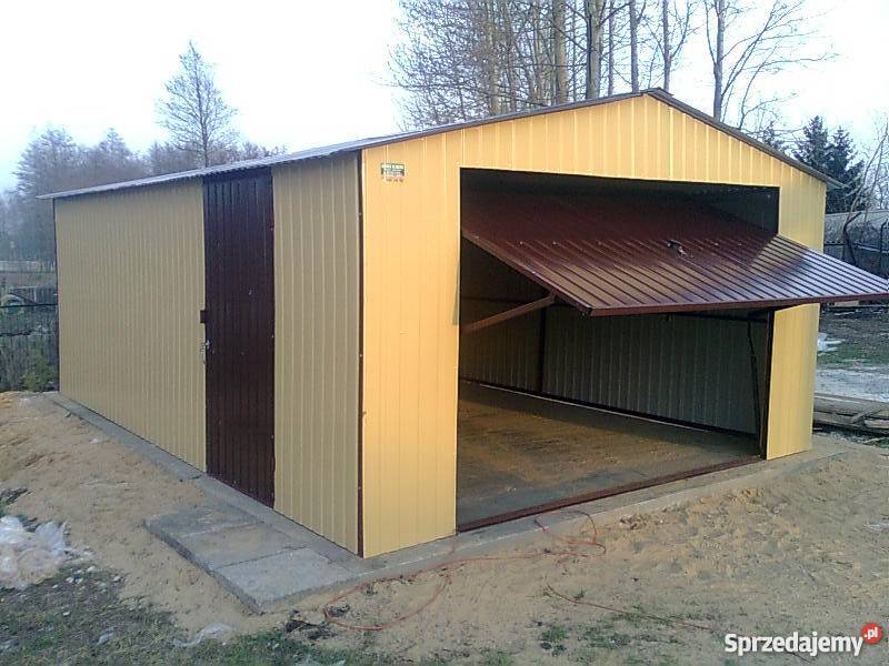 garaż blaszany 3x5m transport i montaż 107zł/m2 Kielce
