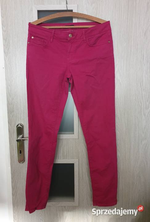 Massimo Dutti miękkie damskie jeansy rozmiar 40 kolorowy Kraków