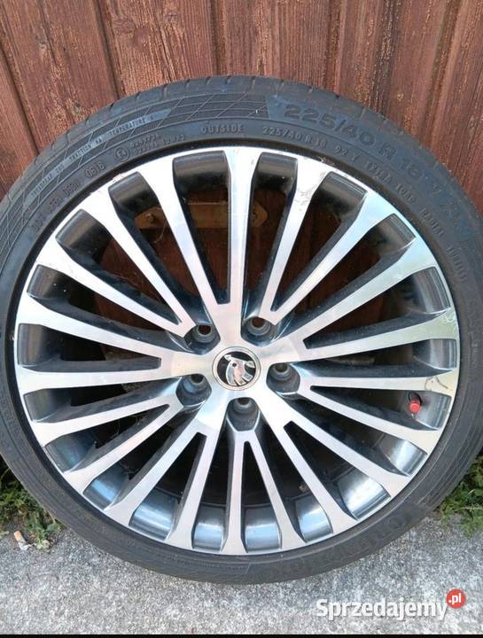 Felgi 18 Skoda VW Audi 75J et46 Łódź