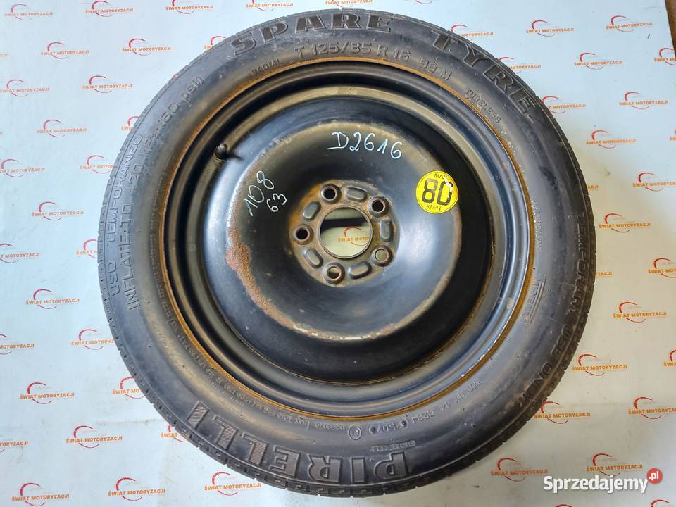 MONDEO MK4 S GALAXY MK3 koło dojazdowe 1258516 Koła dojazdowe Kielce