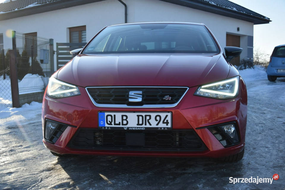 Seat Ibiza 10 TSI FR Navi Led 2 KPL KÓŁ Grzane garażowany Majdan Sieniawski