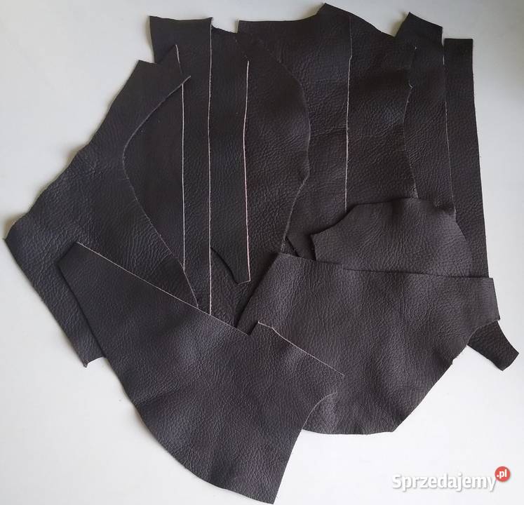 Skóra 375 g Licowa Włoska średnie i małe kawałki Rękodzieło Antyki, Sztuka, Kolekcje Gdańsk sprzedam