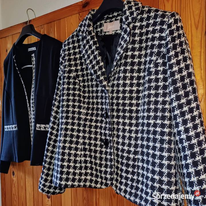 Eleganckie 2 żakiety damskie w rozmiarze 44 Bez wzoru Warszawa