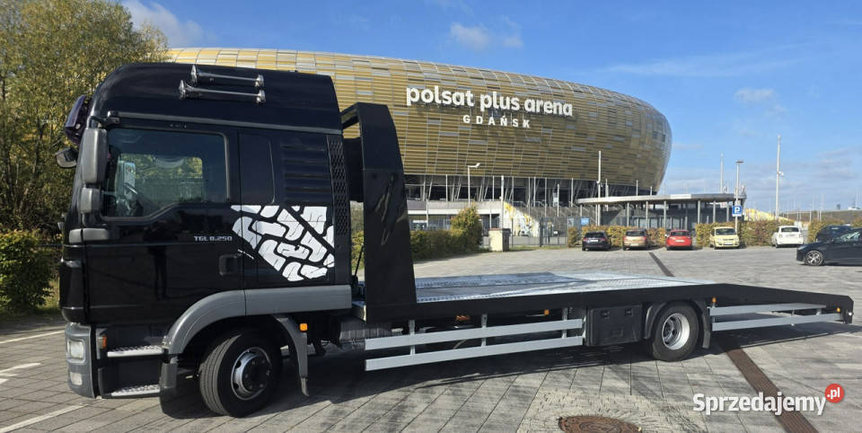 MAN TGL 8250 MAN TGL 8250 Laweta długi najazd pomorskie Gdańsk