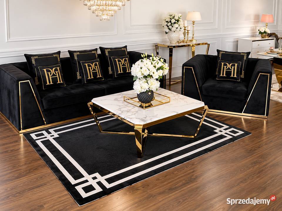 Dywan CLASSIC BLACK Nowojorski Glamour Dywany Warszawa