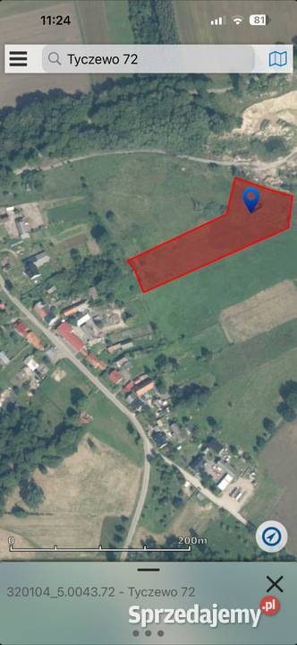Działka budówlana Tychowo sprzedam