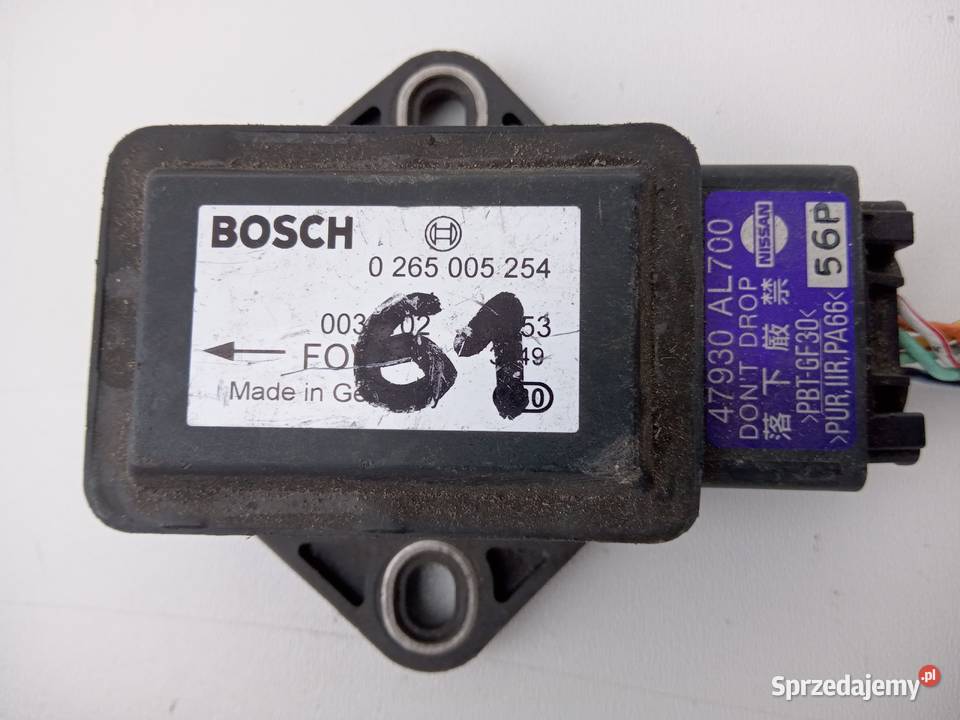 CZUJNIK ESP SENSOR INFINITI G35 20032007 osobowe wielkopolskie Nowy Tomyśl