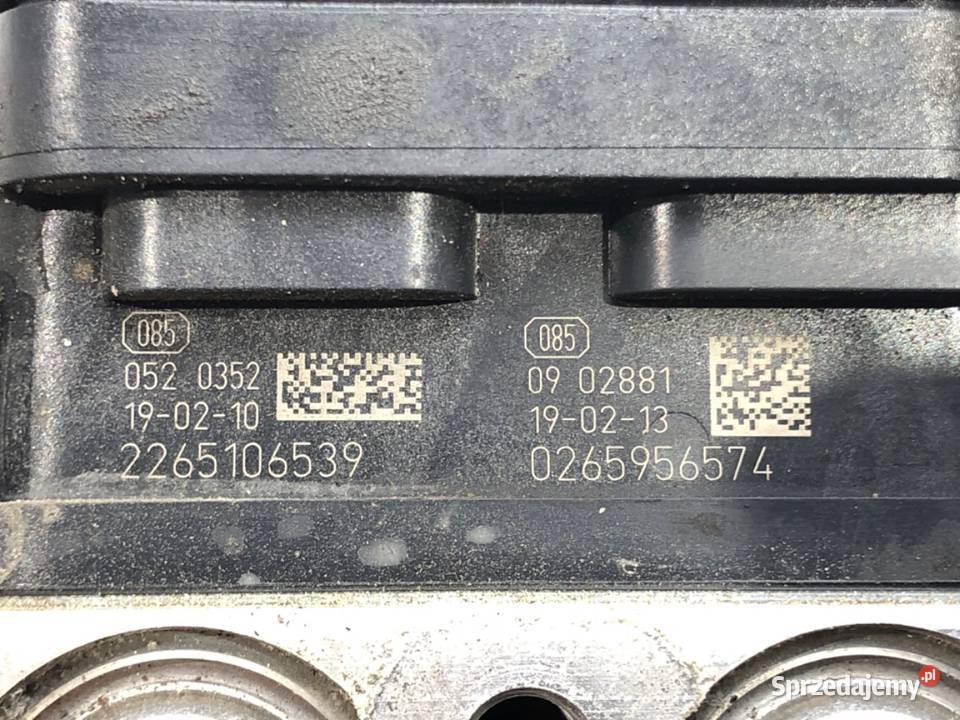 POMPA ABS OPEL ASTRA K 0265956574 16 136 Układ ABS i ESP sprzedam