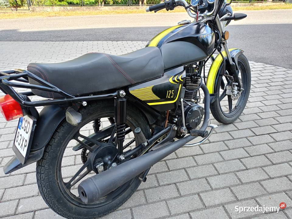 Motocykl 125 na katB