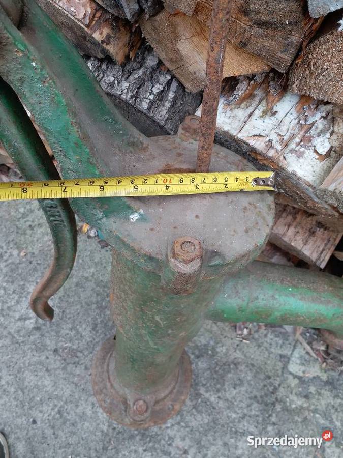 Dekoracja ogrodowaZabytkowaPompa abisynka Barlinek sprzedam