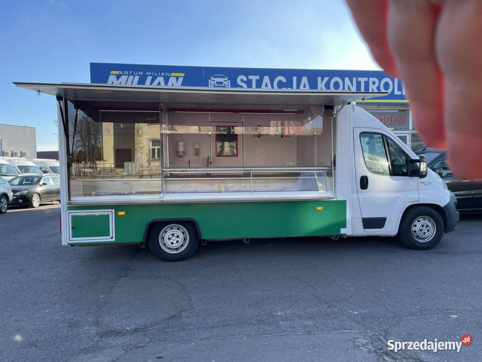 Fiat Ducato Autosklep Gastronomiczny Food Truck nieuszkodzony Syców