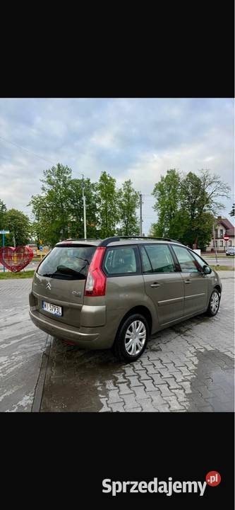 Citroen C4 Grand Picasso 7 osób automat 2010 4/5 Warszawa sprzedam