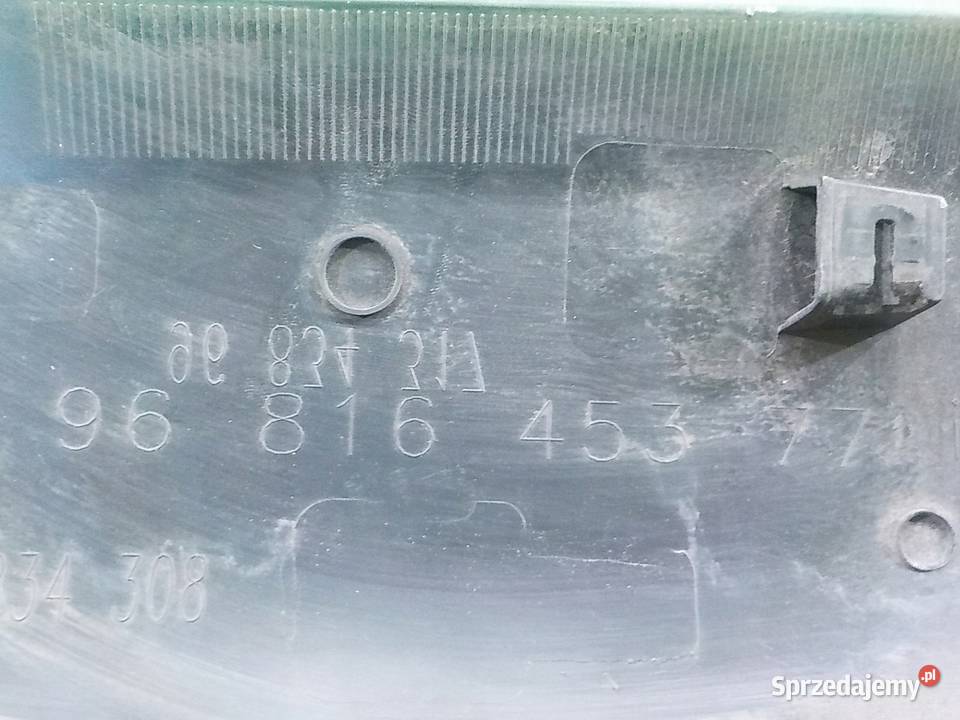 BERLINGO II III LIFT II 16 BHDI 18r VAN listwa Drzwi