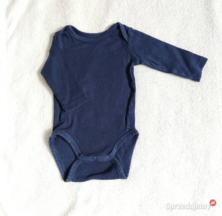 Body HM 5 pack 56 bawełna długi rękaw białe Szczecin