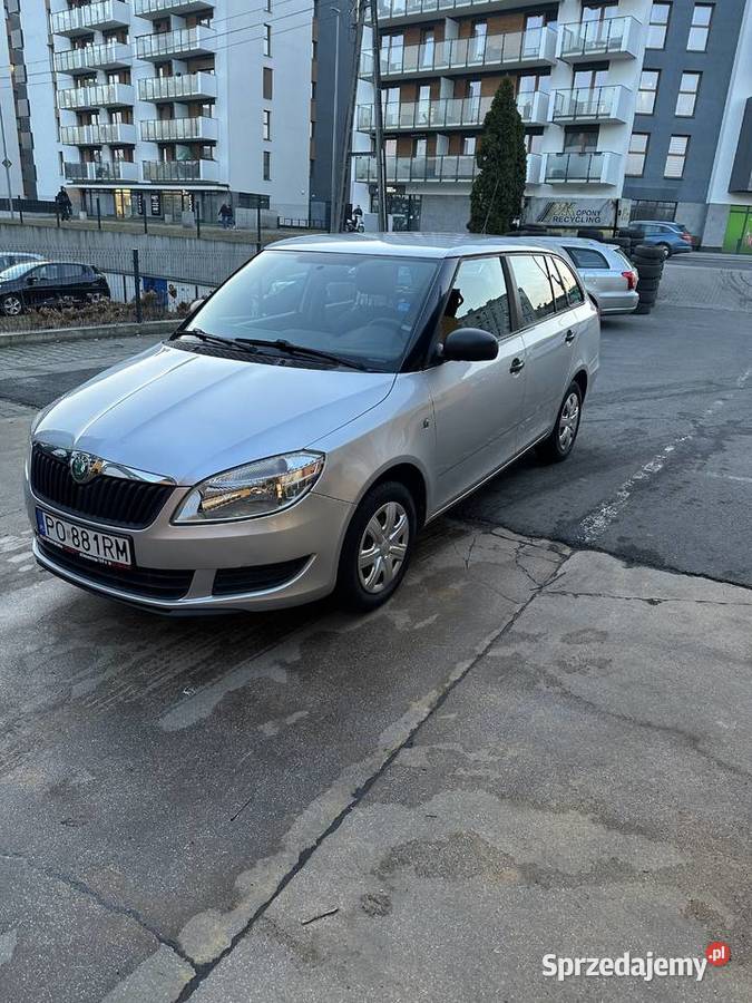 SKODA FABIA 11r PRZEBIEG ORYGINALNY 42700 KLIMA wspomaganie kierownicy Poznań