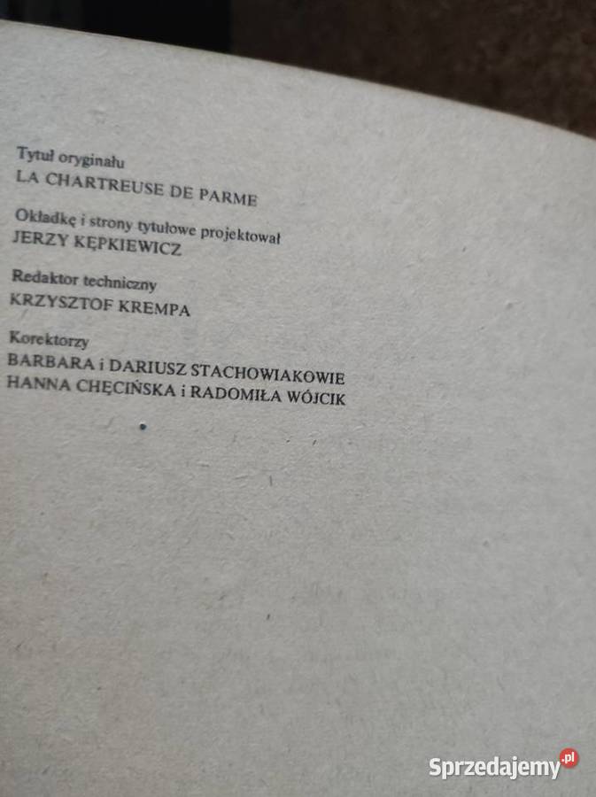 Stendhal Henri Beyle Pustelnia Parmeńska Kielce