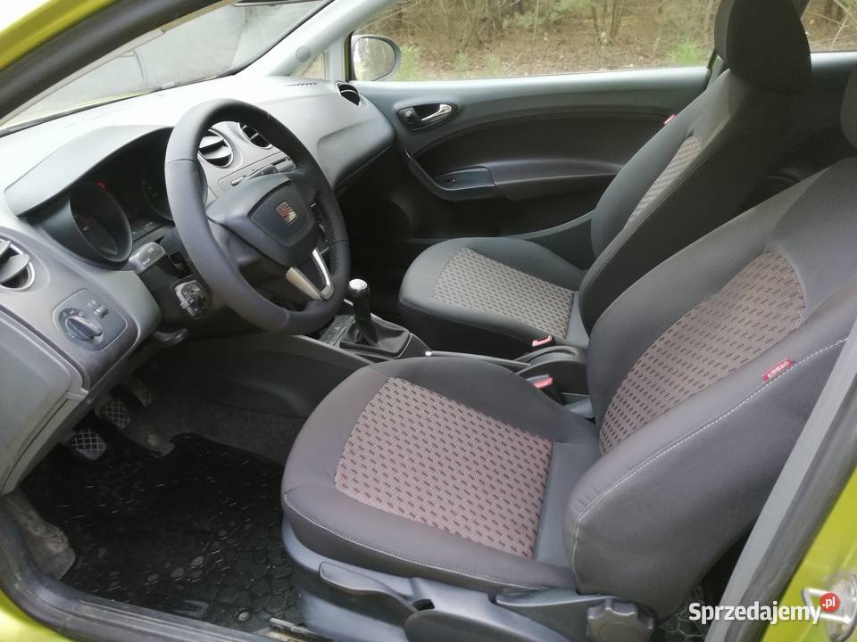 Seat Ibiza IV 6J 12 Benzyna Klimatyzacja z śląskie Kłobuck