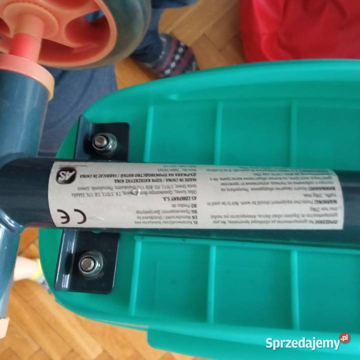 Hulajnoga dziecięca trójkołowa AUTA Rolki, wrotki i hulajnogi mazowieckie Warszawa