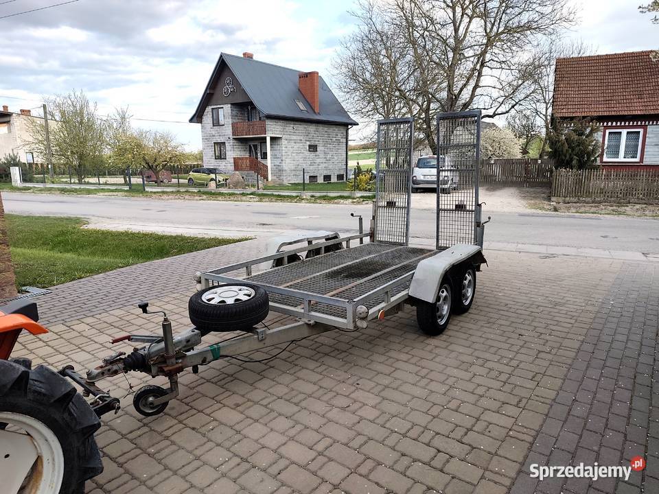 Przyczepa ZPCŚWIDNIK Pod Minikoparkę DMC 2000 Swidnik TEMA świętokrzyskie Wodzisław