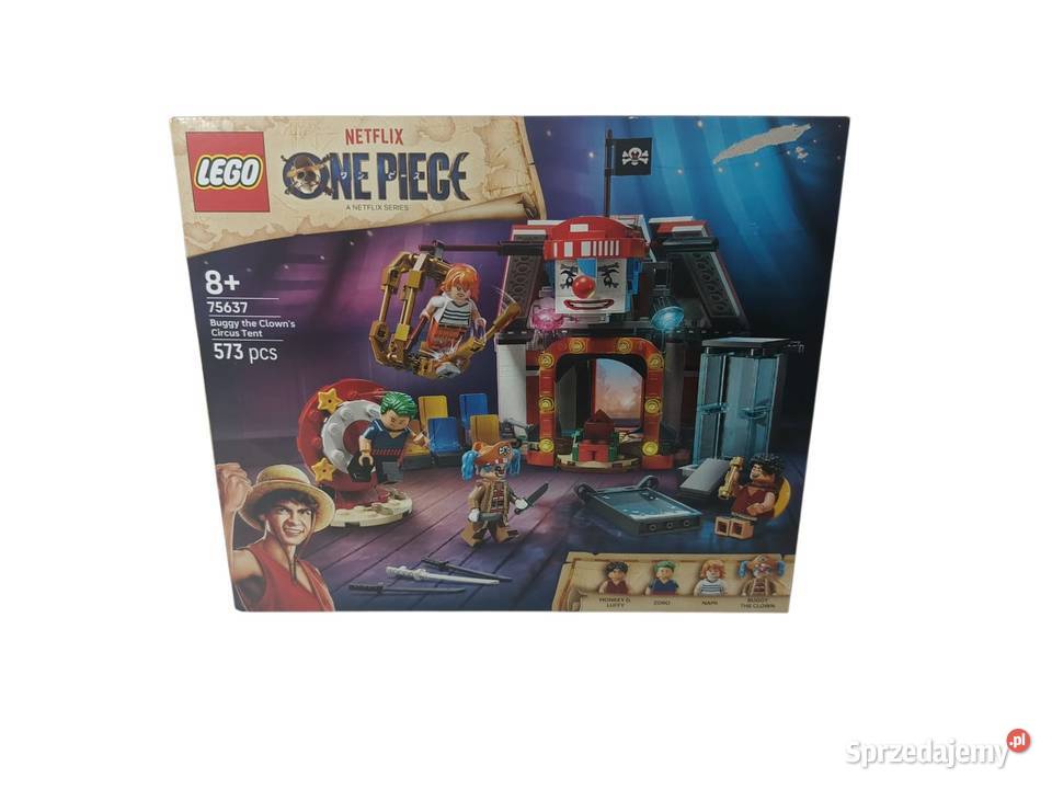 LEGO ONE PIECE Namiot cyrkowy klauna Buggyego