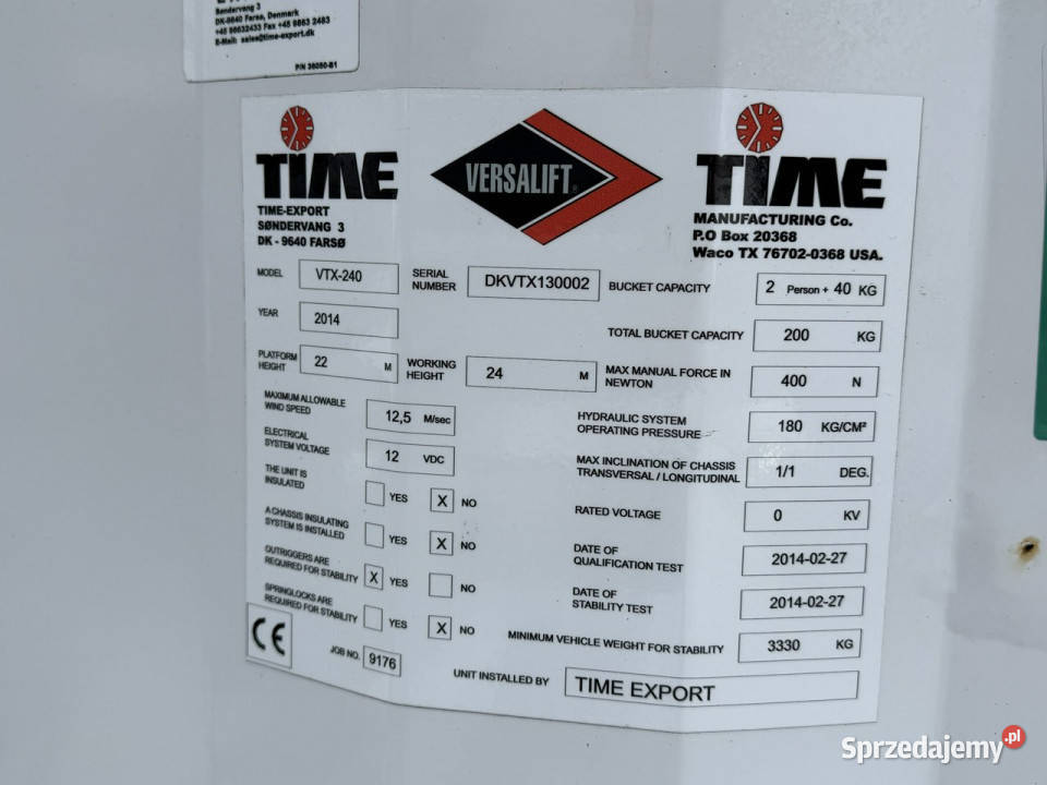 Nissan Cabstar Zwyżka Podnośnik Koszowy zarejestrowany w Polsce sprzedam