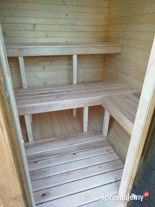 Sauna ogrodowa kwadro kostka kwadratowa Częstochowa