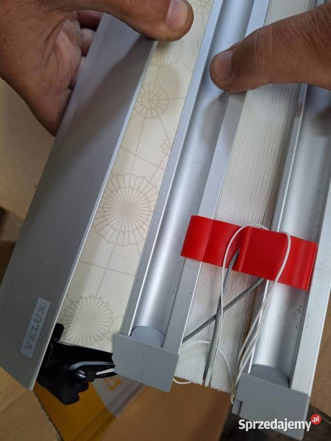 Velux roleta zaciemniająca 78x140 M08 podwójna Rolety Szczecin