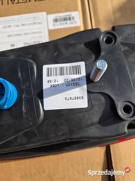 Lampa tylna tył Opel Movano B 93867973 dolnośląskie