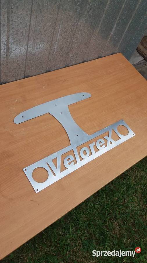 VELOREX EMBLEMAT TABLICA REJESTRACYJNA Pozostałe podkarpackie Leżajsk sprzedam