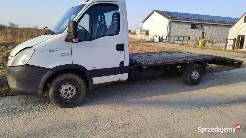 Auto laweta Iveco 23 HPI Klima Uszkodzony Lubin sprzedam