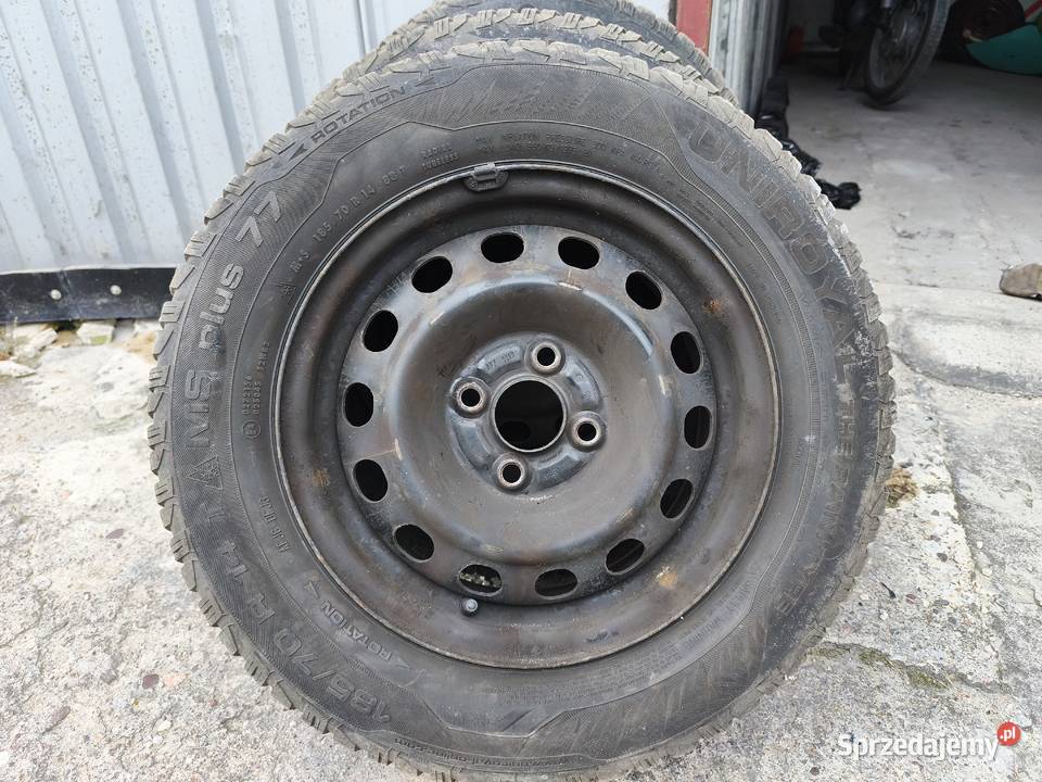 Koła zimowe R14 4x100 stan