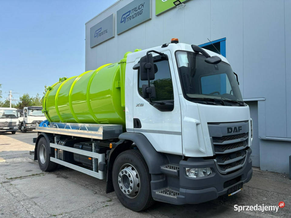 śmieciarki DAF XB 290 zabudowa asenizacyjna GP Śmieciarki Sokołów