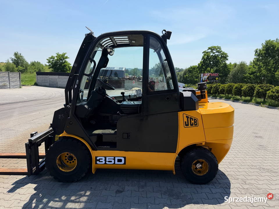 wózek widłowy teleskopowy JCB TLT35D udźwig 3500 Działoszyn