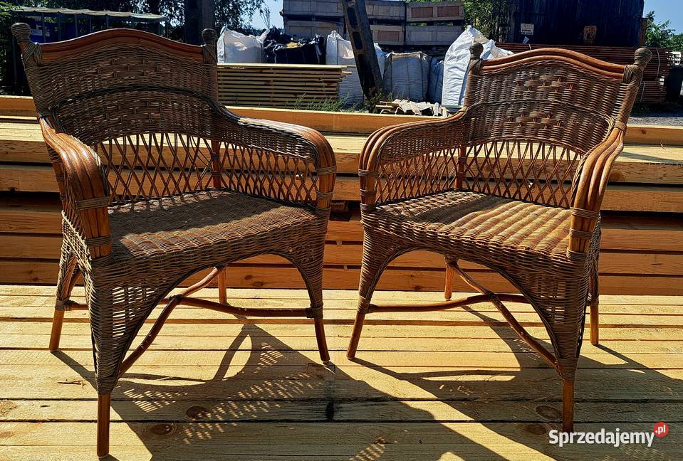 Fotele wiklinowe Poznań