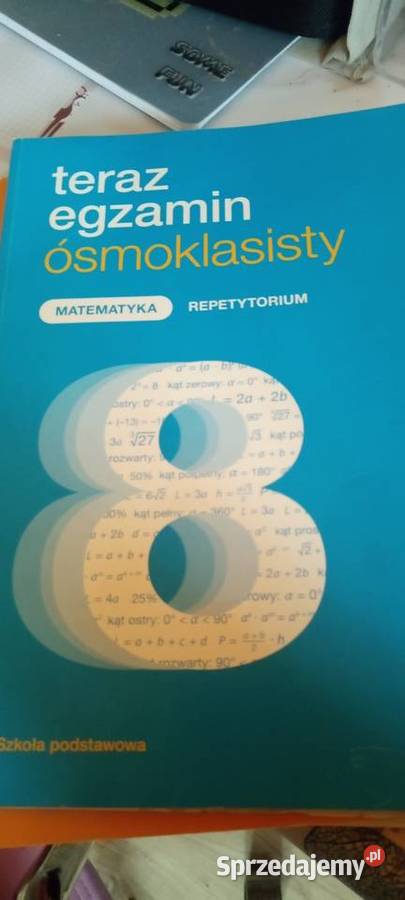 Matematyka egzamin ósmoklasisty Książki i Podręczniki świętokrzyskie Sandomierz