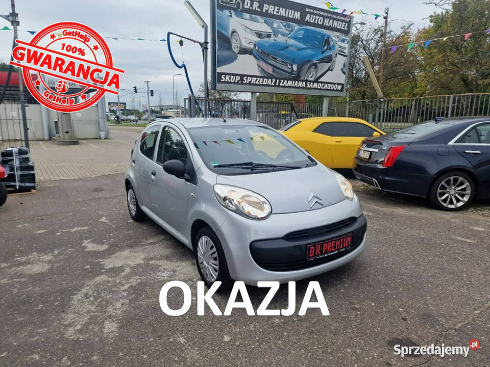 Citroen C1 10 Benzyna 68 Dwa Klucze Lakier 226631km Motoryzacja Słupsk