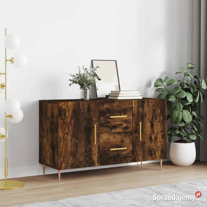 Komoda przydymiony dąb 100x36x60 materiał Warszawa